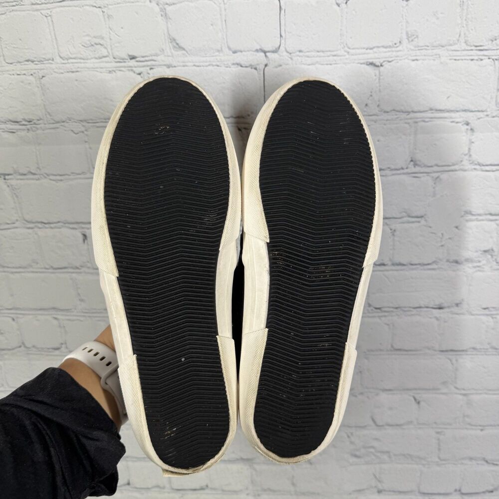 Michael Kors Loafer Flats Women Size 8 Black Eyelet Preppy Slip On Comfort Shoes - Picture 9 of 12